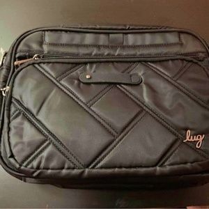 NWT Lug Carousel XL 2 Crossbody Bag purse MIDNIGHT BLACK